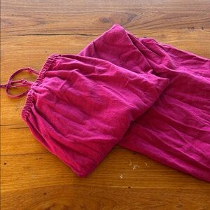 a new day Fuchsia Midi Dress